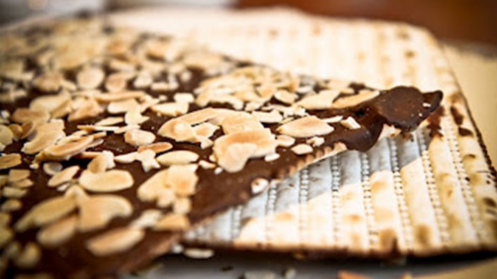 matza com chocolate