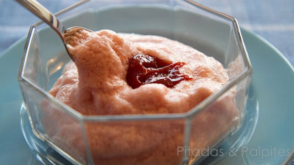 espuma de goiaba