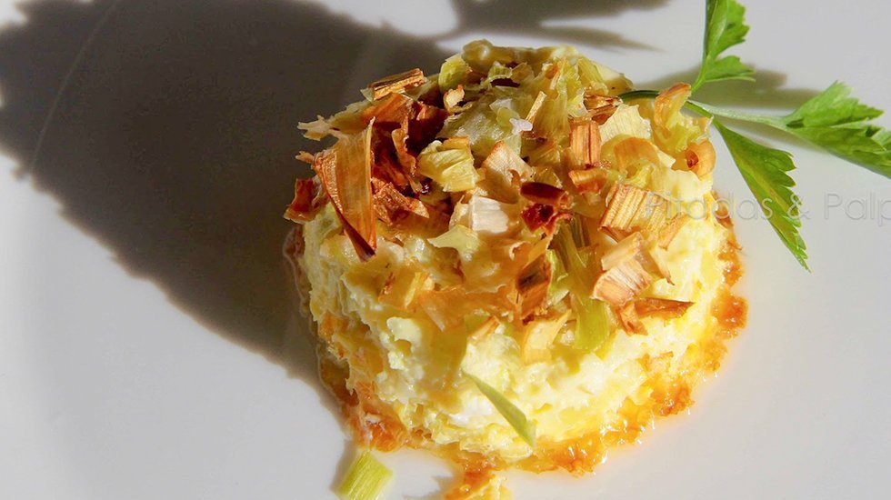 alho poro gratin