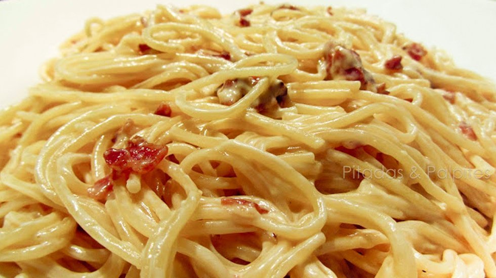 macarrão a carbonara
