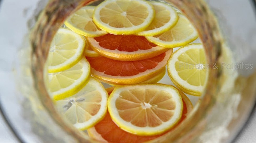 agua aromatizada