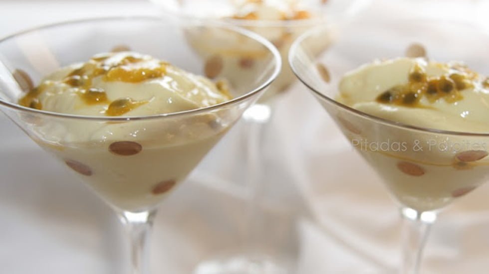 mousse de maracuja