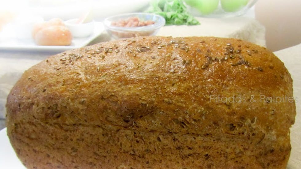 Pão de linhaça