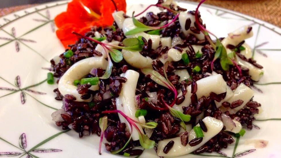 arroz negro de lulas