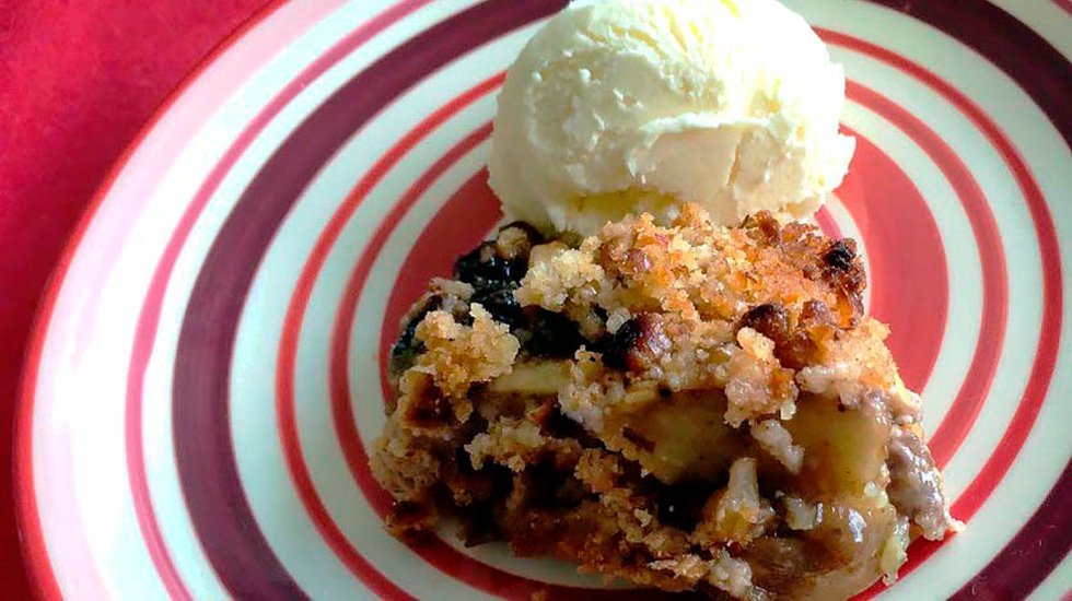 Crumble de frutas