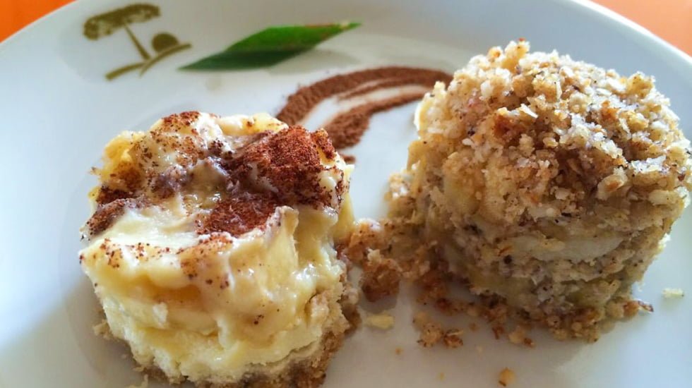 torta de banana e quinoa